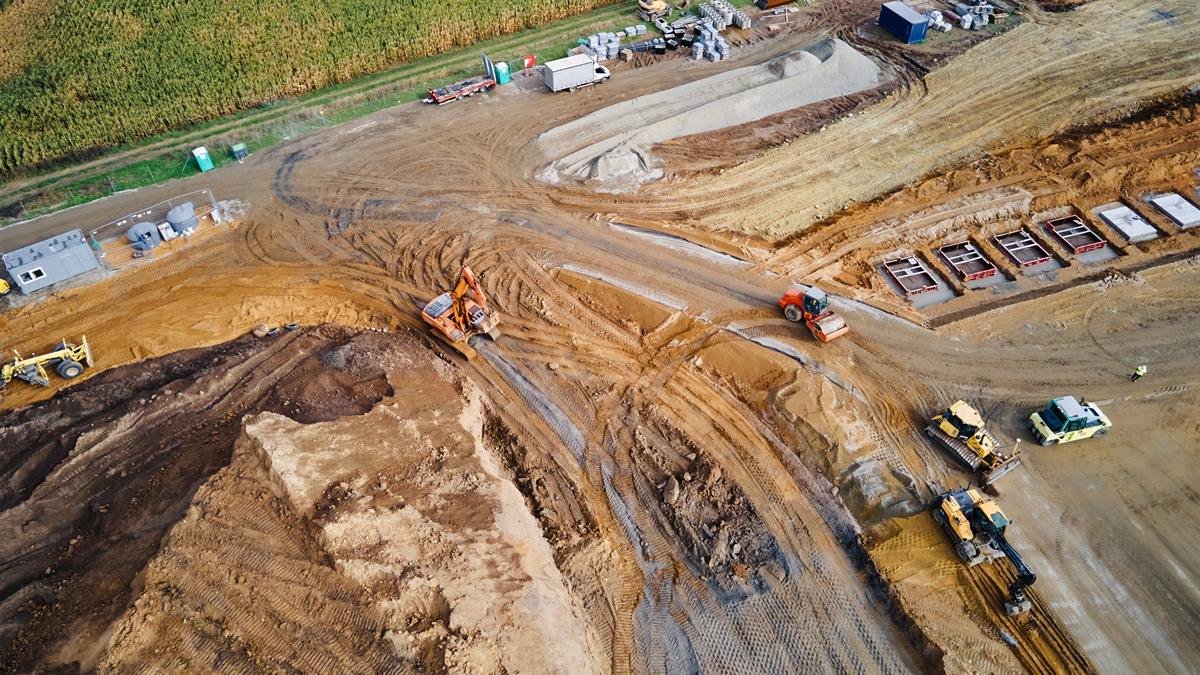 Dokumentation eines kleinen Bauprojekts für Kommune