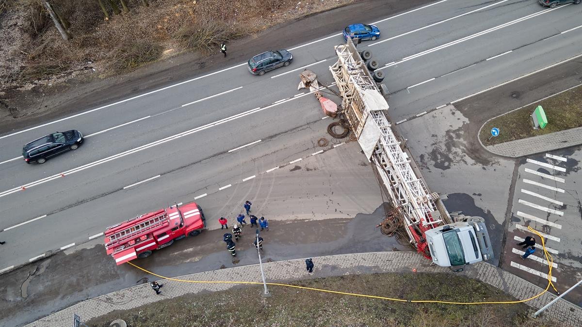 Überblick nach Verkehrsunfall