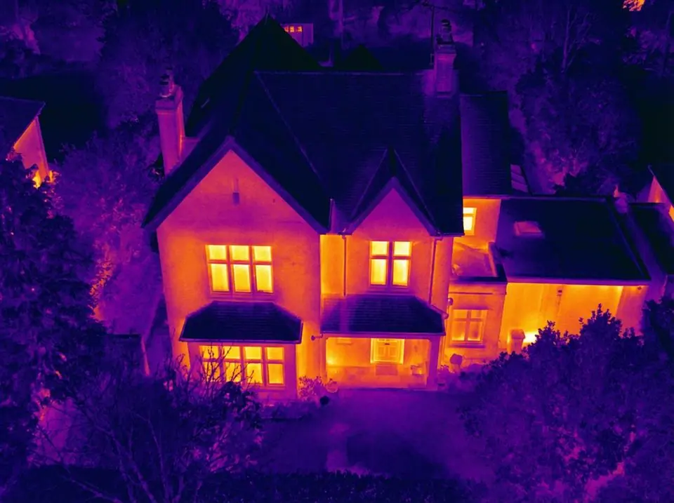 Thermografie mit Drohne