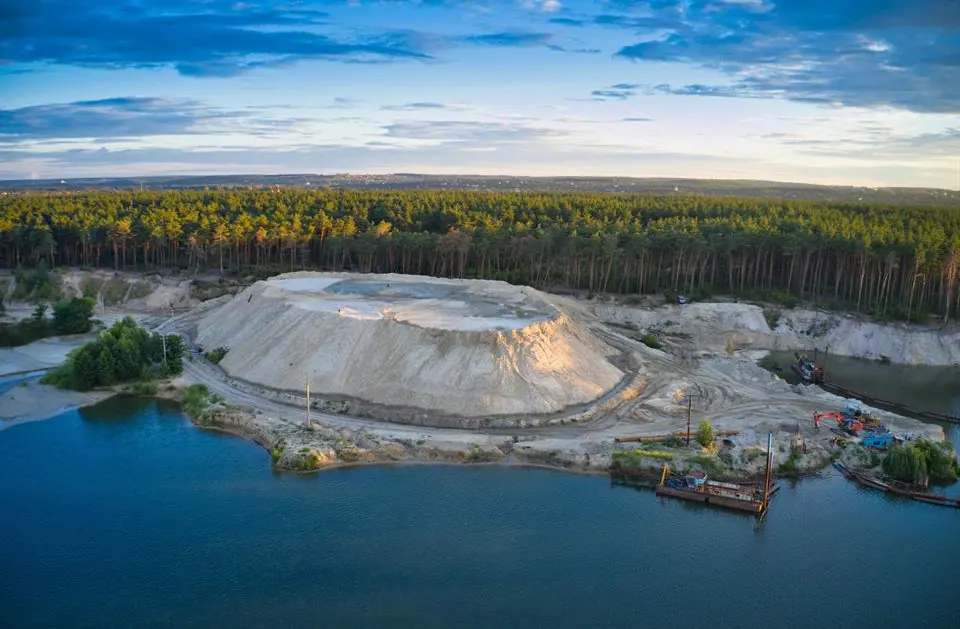 Drohnenvermessung einer Fl&auml;che mit georeferenzierten Daten